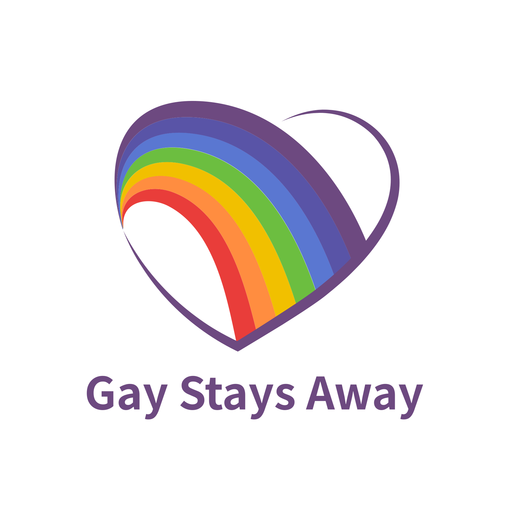 Logo for LGBTQ+ travel blog gay stays away